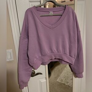 Cozy Purple Sweatshirt